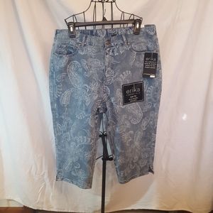 NWT Erika Capri Jeans